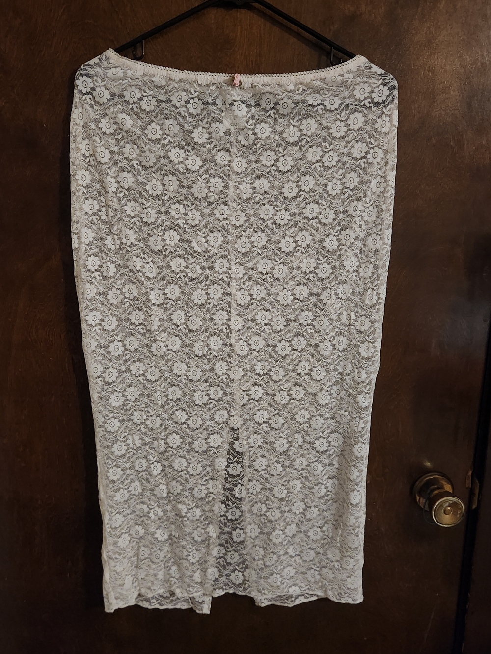 Wild Fable White Lace Swimsuit Cover Up Medium